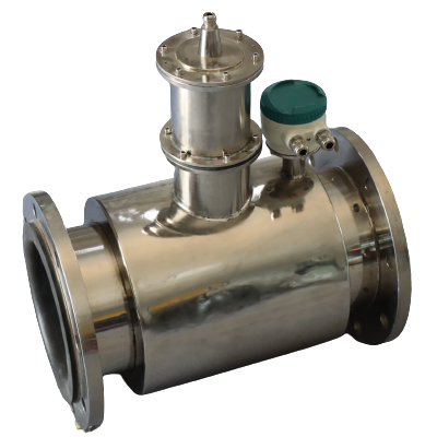 太陽能供電非滿管電磁流量計現在使用